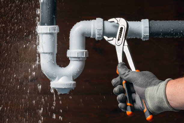 Professional Drain Cleaning technician working in New Point, VA